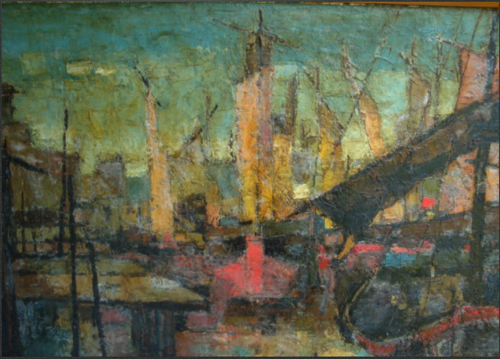 Close up picture, before conservation